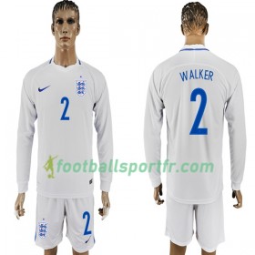 Tenue Angleterre Walker 2 Domicile Coupe du monde 2018 Maillot de Foot ML